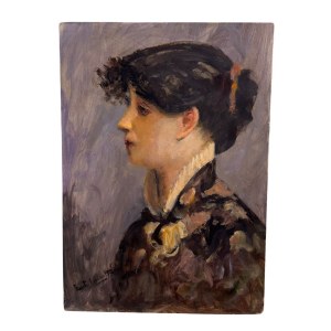 UNIDENTIFIED SIGNATURE, Profile of a woman