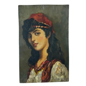UNIDENTIFIED SIGNATURE, Portrait of a woman
