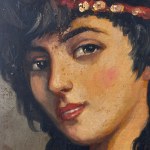 UNIDENTIFIED SIGNATURE, Portrait of a woman
