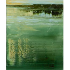 Jagoda Kaczmarczyk-Hudzik (ur. 1966, Kraków), Pejzaż wiślany XCII, 2024