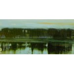 Jagoda Kaczmarczyk-Hudzik (ur. 1966, Kraków), Pejzaż wiślany XCII, 2024