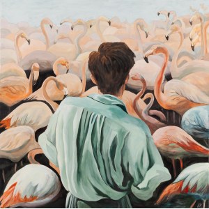 Eliza Kwiatkowska (ur. 1996), Flamingi, 2024