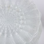 Ząbkowice Economic Glassworks, designed by Eryk Trzewik-Drost, Cora plates. - 14 pieces, 1970s.