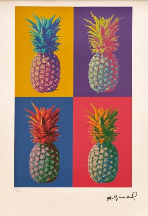 Andy Warhol (1928 - 1987), Pineapples, litografia, edycja 12/100