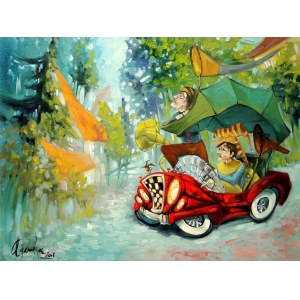Agnieszka Adamska, Caccia alle farfalle, 2008