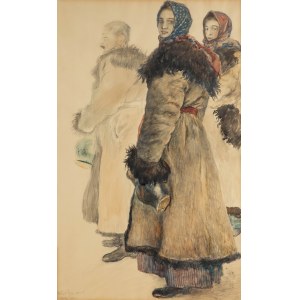 Władysław Jarocki (1879 Tarnopol - 1965 Kraków), Huculki