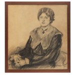 Józef Mehoffer (1869 Ropczyce - 1946 Wadowice), Portret Haliny Żeleńskiej, lata 20. XX w.