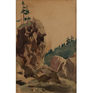 Walery Eljasz-Radzikowski (1841 Kraków - 1905 there), Tatra Landscape