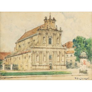 Tadeusz Cieślewski (1870 Warszawa-1956 tamże), Kościół wizytek