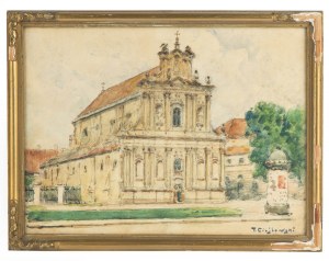Tadeusz Cieślewski (1870 Warszawa-1956 tamże), Kościół wizytek