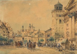 Władysław Chmieliński (1911 Warszawa - 1979 tamże), Plac Zamkowy