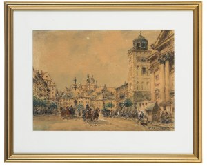 Władysław Chmieliński (1911 Warszawa - 1979 tamże), Plac Zamkowy