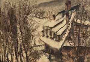 Henryk Lewensztadt (1893-1962), Widok z Zakopanego - Atma