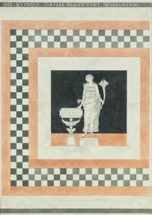 Giovanni Battista Silvestri (1796-1873), Sybilla Delficka, 1843 r.