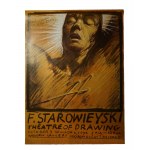 STAROWIEYSKI Franciszek - plakat reklamujący wystawę plakatów w Wooden Gallery w Chicago Theatre of drawing