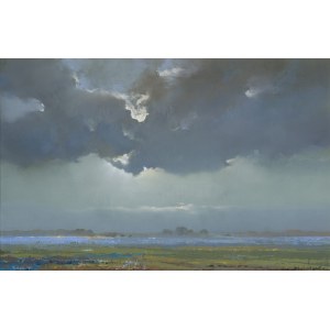 Marian Michalik, Clouds Above the Meadow, 1990