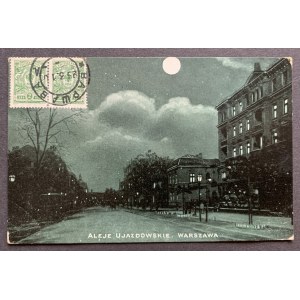 Warszawa. Aleje Ujazdowskie [1910]