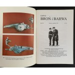 Zestaw 7 numerów czasopisma - Dawna broń i barwa. Katowice [1986-1998]