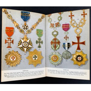 PAUL HIERONYMUSSEN Paul - ORDERS, MEDALS AND DECORATIONS of Britain and Europe IN COLOUR. London [1970]