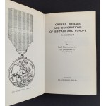 PAUL HIERONYMUSSEN Paul - ORDERS, MEDALS AND DECORATIONS of Britain and Europe IN COLOUR. London [1970]