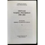 Zestaw 4 tomów katalogów [komplet] Zdzisława Sawickiego & Adama Wielechowskiego - Odznaki wojska polskiego. Warszawa [2002-2005]