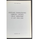PARTΥΚΑ Jan - ODZNAKI PAMIĄTKOWE OBRONY LWOWA oraz niektóre z lat 1918-1920. Rzeszów [1998]