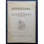 ARSENAŁ. Kwartalnik Koła Miłośników Dawnej Broni i Barwy przy Muzeum Narodowym w Krakowie. Zestaw 4 numerów [2-5]. Kraków [1958]
