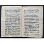 KALENDARZYK kieszonkowy INFORMACYJNO - ADRESOWY m. Warszawy NA ROK 1902. Warszawa [1901]