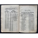 KALENDARZYK kieszonkowy INFORMACYJNO - ADRESOWY m. Warszawy NA ROK 1902. Warszawa [1901]