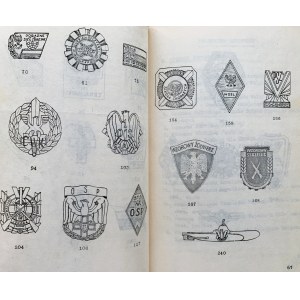 Zestaw 2 KATALOGÓW z wystaw: SYMBOLIKA LWP 1943-1978 oraz SYMBOLIKA PRL 1944-1974 (Godła, ordery, odznaczenia, odznaki, oznaki i medale) Warszawa [1974/78].