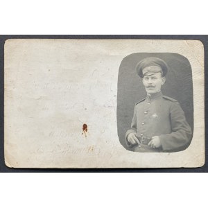[Wojsko] Portret żołnierza. WARSZAWA [1917]