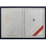 [Wojsko] LEGITYMACJA - SREBRNY KRZYŻ ZASŁUGI. Warszawa [1951]