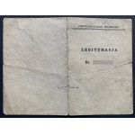 [Wojsko] LEGITYMACJA - PRZYSPOSOBIENIE OBRONNE. Krakwów [przed 1939]