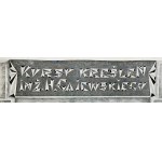 [MEYERHOFFÓWNA Wanda] CERTIFICATE of graduation from the Technical Chalking Course of Eng. Henryk Gajewski in Warsaw [1935].