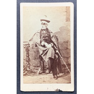 [Generał GORCZAKOW Michaił/Powstanie LISTOPADOWE] Fotografia kartonikowa z portretu. WARSZAWA [XIX w.]