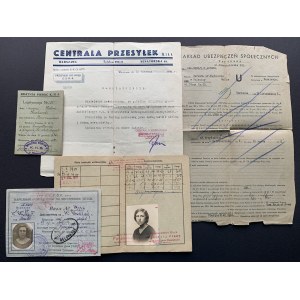 KUCHARSKA Halina - Zestaw archiwaliów. Moskwa/Warszawa [1927/35]