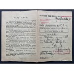 KUCHARSKA Halina - Zestaw archiwaliów. Moskwa/Warszawa [1927/35]