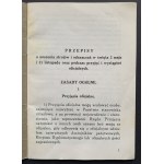 PRZEPISY O NOSZENIU STROJÓW i ODZNACZEŃ W ŚWIĘTA 3 MAJA i 11 LISTOPADA oraz PODCZAS PRZYJĘĆ i WYSTĄPIEń OFICJALNYCH. Warszawa [1937]