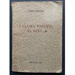 [Dedication] WROŃSKI Henryk - Z głową wspartą na ręku. Warsaw [1938].