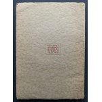 [Dedication] WROŃSKI Henryk - Z głową wspartą na ręku. Warsaw [1938].