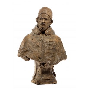 Terracotta-Büste „Papst Innocenz X.“