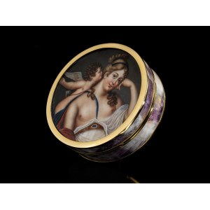 Bonbonnière mit Allegorie auf die Liebe