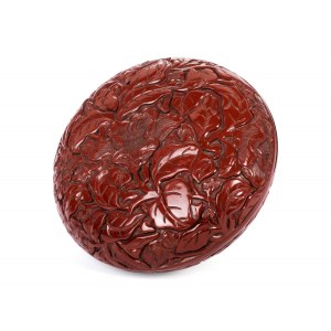 Chinese red lacquer box