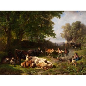 Anton Braith, 1836 Biberach - 1905 ebenda