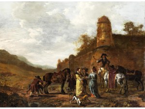Johannes Lingelbach, 1622 Frankfurt am Main - 1674 Amsterdam, zugeschrieben