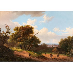 Marinus Adrianus Koekkoek the Elder, 1807 Middelburg - 1868/70 Hilversum