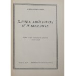 Król Aleksander, Zamek Królewski w Warszawie [1926]