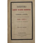 Dzienniki sejmów walnych koronnych za panowania Zygmunta Augusta [1869]