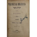 tł. Cylkow Izaak, Pięcioksiąg Mojżesza [1895] [podpis I. Cylkow]