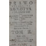 Lengnich Godfryd, Prawo Pospolite Krolestwa Polskiego T.I-II [1761]
